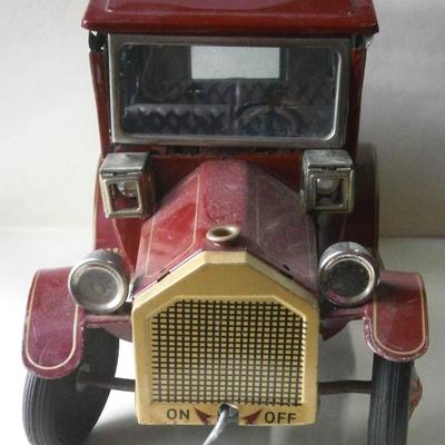 1960's Battery Operated Antique Toy Automobile