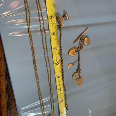 Mixed Jewelry Lot - Some Gold (10k & 14k) - Some Gold Plated