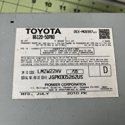 Lexus/Toyota Car Stereo