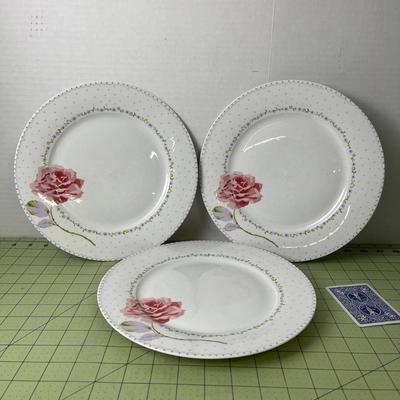 Floral Laura Ashley Designer Plates 