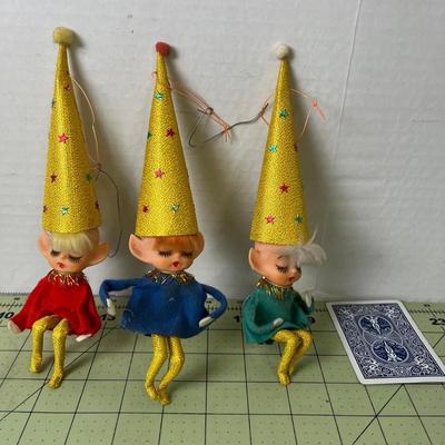 Vintage Christmas Elves