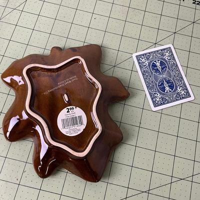 Ceramic Leaf Candy Dish