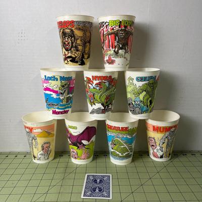 1970's Collectable 7-Eleven Slurpee Monster Cups