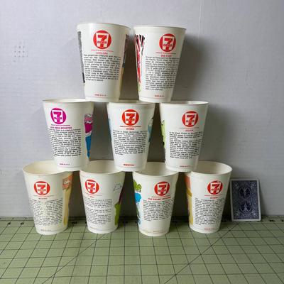 1970's Collectable 7-Eleven Slurpee Monster Cups