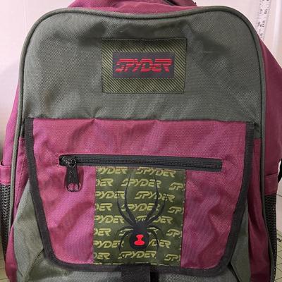 Spyder Backpack and Park East Tours Bag