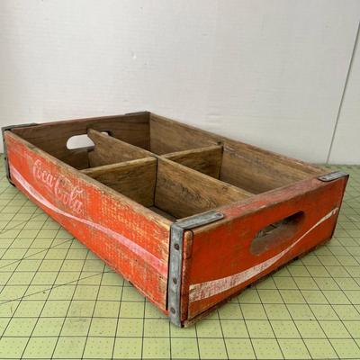 Vintage Coca Cola Wooden Crate