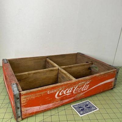 Vintage Coca Cola Wooden Crate