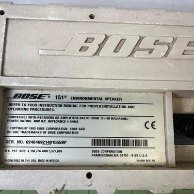 Bose 151 Speakers