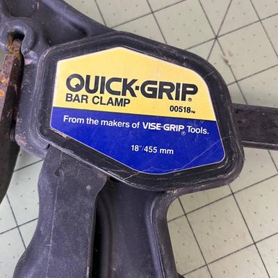 Quick-Grip Bar Clamps (Set 3)