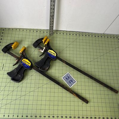Quick-Grip Bar Clamps (Set 3)