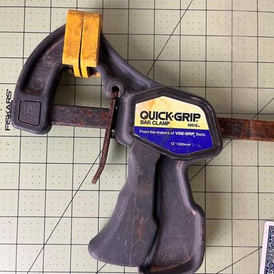 Quick-Grip Bar Clamps (Set 4) 