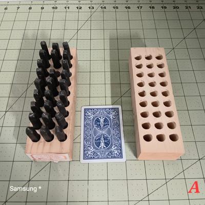 3/16" Letters - Metal Letter Stamping Set