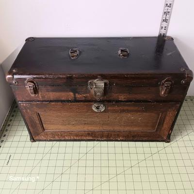 Antique Wooden Tool Chest