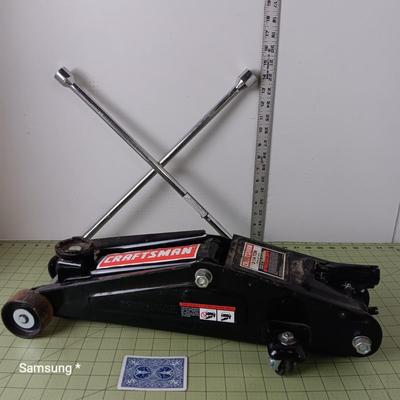 Craftsman Trolley Jack and Lug Wrench