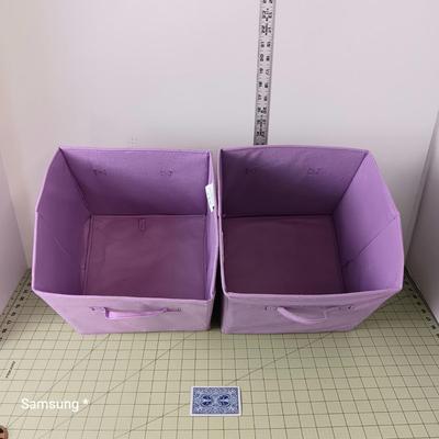 Purple Storage Cubes