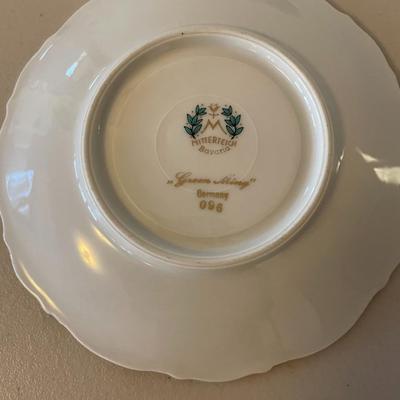 Mitterteich - Bavaria Germany - "Green Ming" China Service Set