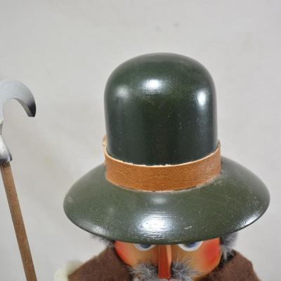 Vintage German Steinbach "Shepard Holding Sheep" Nutcracker