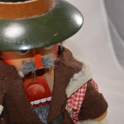 Vintage German Steinbach "Shepard Holding Sheep" Nutcracker