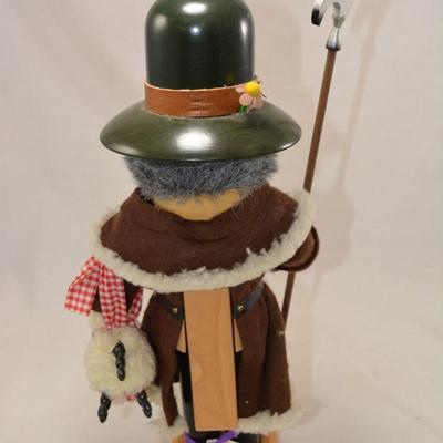 Vintage German Steinbach "Shepard Holding Sheep" Nutcracker