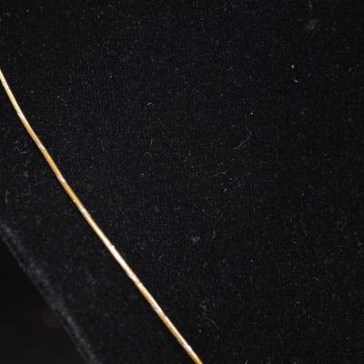 Gold-Tone 925 Sterling Cable Chain 20" 3.9g