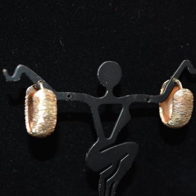 925 Sterling Milor Earrings 9.1g