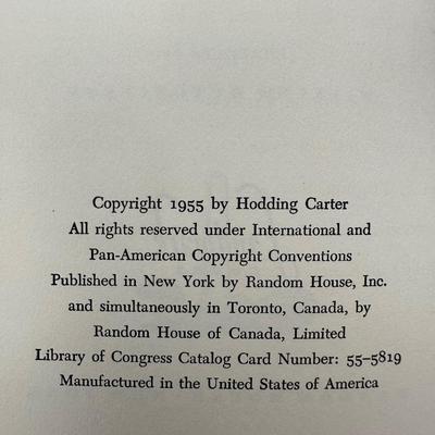 SIGNED by Author, Hodding Carter. Robert E. Lee and the Road of Honor