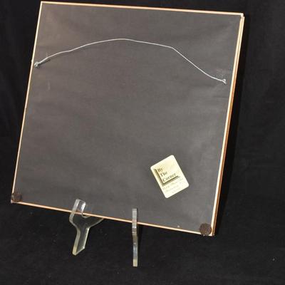 P. Buckley Moss Print "Here I Go" 295/1000 Framed & Matted 1996