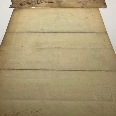 Soldiers Discharge Papers