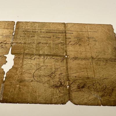 Soldiers Discharge Papers