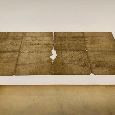 Soldiers Discharge Papers