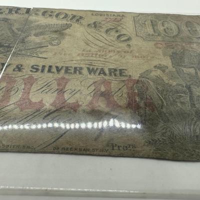 Early New Orleans Bill