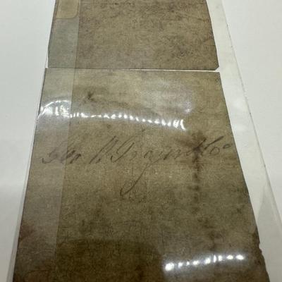 Early New Orleans Bill