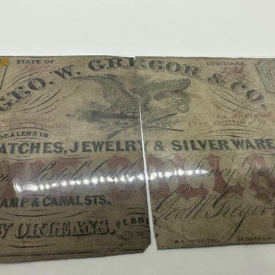 Early New Orleans Bill