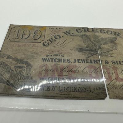 Early New Orleans Bill