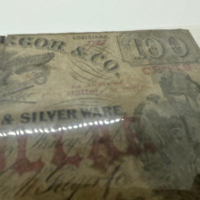 Early New Orleans Bill