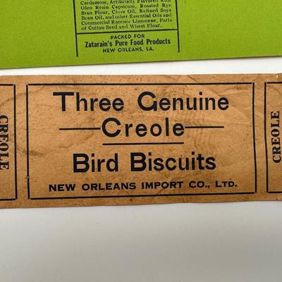 Collection of New Orleans Vintage Paper Labels