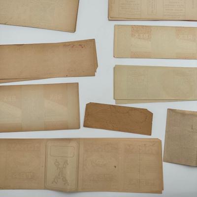 Collection of New Orleans Vintage Paper Labels