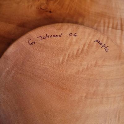 Wooden Bowls (includes signed), Salad Tongs and More (DR-DW)