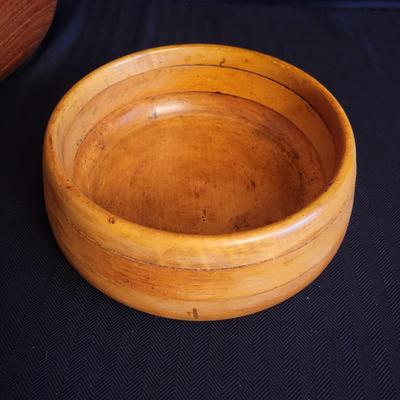 Wooden Bowls (includes signed), Salad Tongs and More (DR-DW)
