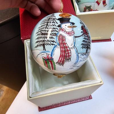 Hand Blown Glass Christmas Ornaments & More  (S1-JS)