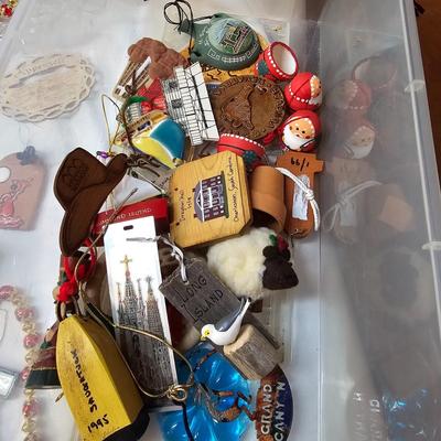 Hand Blown Glass Christmas Ornaments & More  (S1-JS)