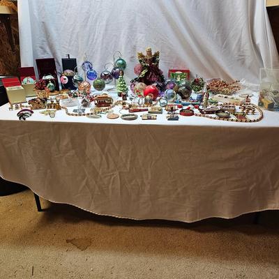 Hand Blown Glass Christmas Ornaments & More  (S1-JS)