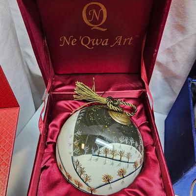 Hand Blown Glass Christmas Ornaments & More  (S1-JS)