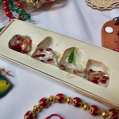 Hand Blown Glass Christmas Ornaments & More  (S1-JS)