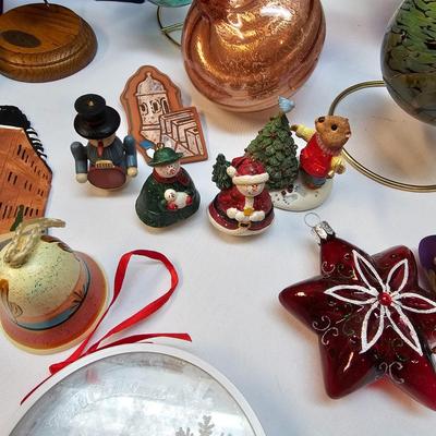 Hand Blown Glass Christmas Ornaments & More  (S1-JS)