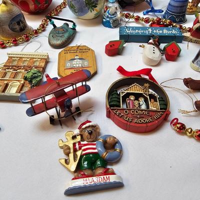 Hand Blown Glass Christmas Ornaments & More  (S1-JS)