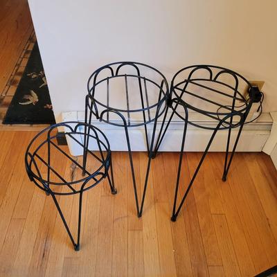 Black Metal Plant Stands (DR-DW)
