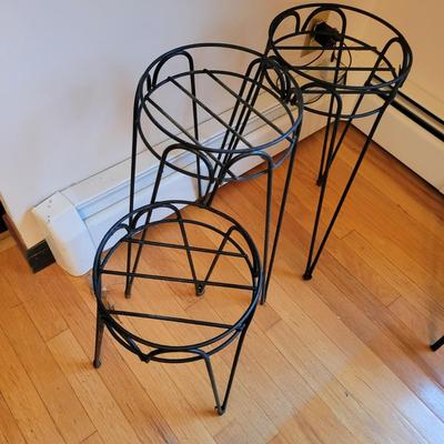Black Metal Plant Stands (DR-DW)