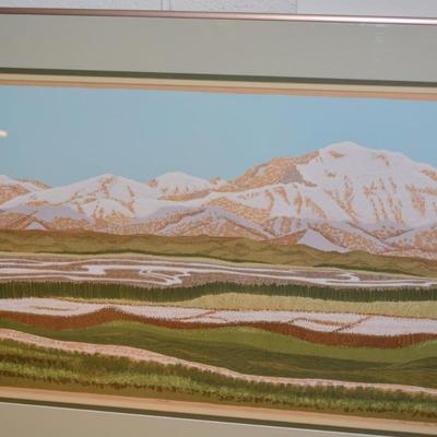 Alaskan Ree Nancarrow "Denali" Print 1983 Framed, Matted, & Signed 183/195