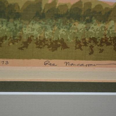 Alaskan Ree Nancarrow "Denali" Print 1983 Framed, Matted, & Signed 183/195